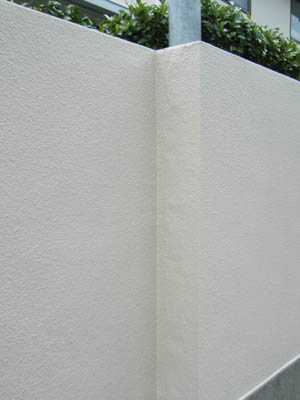 塀塗装工事　施工後